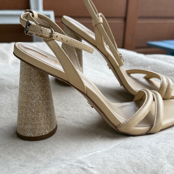 Sam Edelman Shoes - Sam Edelman Beige Strappy Heels